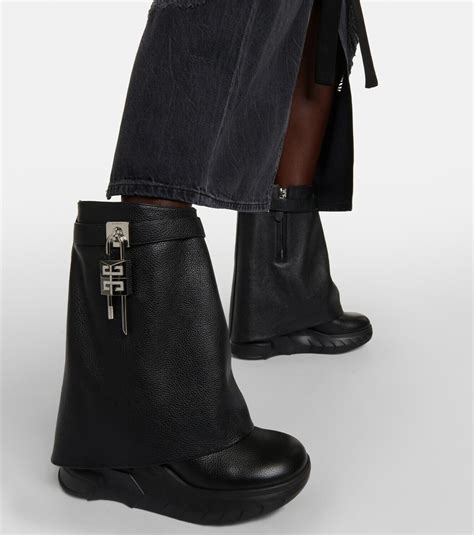 givenchy shark 2017|Givenchy shark biker boots.